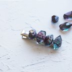 作品【展示のみ】Resin Lab　鉱石ヘアクリップキット