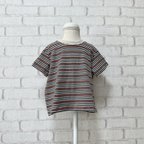 作品【100size】ワイドTシャツ　ボーダー