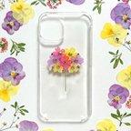 作品押し花のiPhoneケース Bouquet