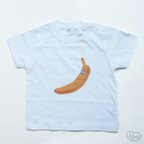 作品食べごろバナナＴシャツ【ホワイト】