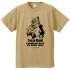 作品自由に変更できる JAZZおじさんアメコミ風 Tシャツ