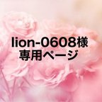 作品Iion-0608様・専用ページ