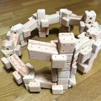 作品手作り＊木製ブロック③＊ビー玉ころがし＊木のおもちゃ＊知育玩具