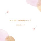 作品mic様専用🧸💕