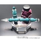 作品Limited edition　硬質ガラスペン　チェスシリーズ『ポーン』ターコイズブルー