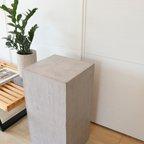 作品モールテックス 什器  W300㎜×D300㎜×H400㎜∼900㎜ フラワースタンド 観葉植物台 サイドテーブル