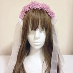 作品🎀 Babys Breath リボンカチューシャ 🎀