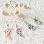 作品 水引ピアス イヤリング