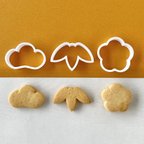 作品【クッキー型】松竹梅　小さいサイズ　和柄クッキー型