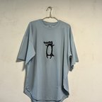 作品ワニさん　レディースビッグシルエットTシャツ綿100％【S～LL】