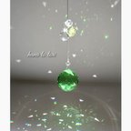 作品~Green~ライム bubbles~泡のサンキャッチャー