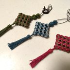 作品misakiss-lo様専用　四つ畳み編みのペンダント