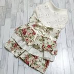 作品[完成品]犬服 レースアップワンピース