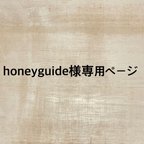 作品honeyguide様専用ページ
