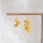 作品tsubu tsubu mimosa pierce/earring 