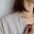 作品Simple Pesrl Necklace