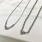 作品【No.】simple Silver Chain 