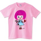 作品girlちゃんTシャツ・おすましガール