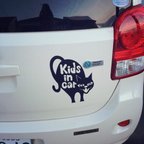 作品SALE送料無料キッズインカーkidsincarネコ