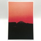 作品【選べるポストカード2枚】No.6          「富士山」