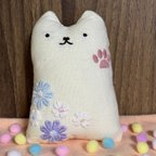 作品お花のまねきねこ