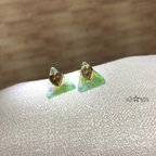 作品三角ピアス