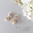 作品桜のピアス、またはイヤリング