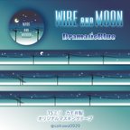 作品wire&moon ‐電線柄マスキングテープ‐