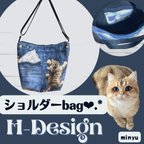 作品アッシュデザイン ☆ ファスナーショルダーbag