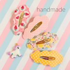 作品handmade♡パッチンピン　2個セット