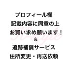 作品【必読】追跡補償・再送・送り先変更 手続き