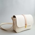 作品shoulder bag /KURASHIki〈white〉