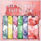 作品【スマホ壁紙】Pale flowers full bloom