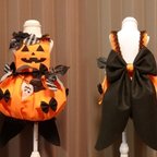 作品③ハロウィン 仮装 子供用エプロン コスプレ