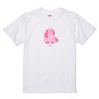 作品《tiny dog》シルクスクリーンTシャツ