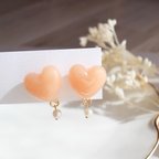 作品pukkuri heart earring