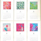 作品2024年 Mariko カレンダー  （壁掛け）