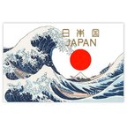 作品[送料込]Japan 日本 富士 日ノ丸 ステッカー 7.5cm×11.5cm