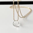 作品14kgf クリスタル - Crystal Quartz Necklace