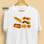 作品【半袖/長袖】オシャレおもしろTシャツ「色んなパン」