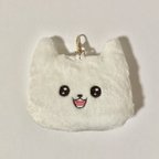 作品＜マスコットポーチ-ニセモノにゃんこ＞