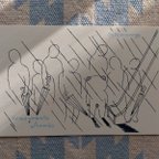 作品PaPaMoMonga : No.14 folded umbrella (折りたたまれた傘) [silkscreen postcard]