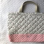 作品【sale 20%off】レッスンバッグ　🌷リバティ・フローティングフローラ　🌷キルティング