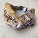 作品AFRICAN HEAD BAND  アフリカ布・バティック・ヘアバンド