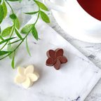 作品お花のチョコレート型（プルメリア）（22）　シリコン型　シリコンモールド　お菓子　手作り　プレゼント