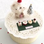 作品ミニチュア カップケーキ セット クリスマス ケーキ 2023 ② 😊