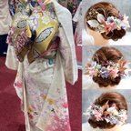 作品kawanami様専用ページ　成人式　髪飾り　オーダーメイド
