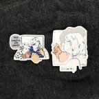 作品smoking habits stickers 