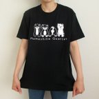 作品【送料無料】豆柴カルテット カラー Tシャツ 全８色【受注生産】