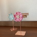 作品桜のヘアクリップ①山桜